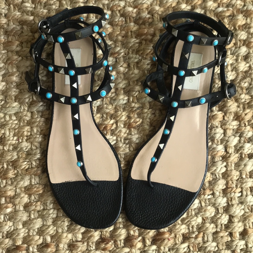 Valentino Garavani Rockstud Gladiator Sandal. EUR or Italian 40.5 - Picture 4 of 14